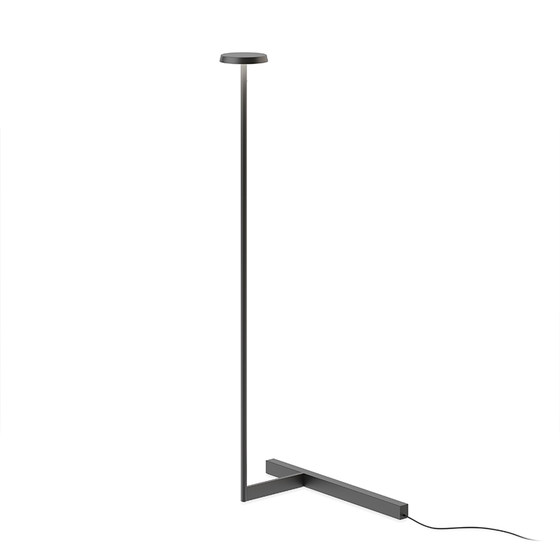 Postmodern Minimalist Ins-Style Vertical Iron Art Floor Lamp for Living Room, Creative Bedroom, Study, Designer Model Room Lighting