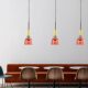 Nordic Macaron Colored Glass Pendant Light for Restaurant, Shop, Modern Minimalist Creative Children's Room, Bedside, Bar Counter Pendant Light