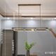 Minimalist Restaurant Pendant Light, Post-Modern Light Luxury Cash Register Bar Counter, Model Room Designer Horizontal Bar Led Lighting