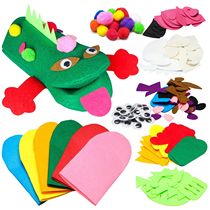 DIY Hand Puppet Making Kit Make Your Own Felt Animal Theme S