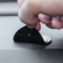 Fanchen round car anti-slip pad car fixed sticker instrument center console car ornaments adhesive pad high temperature resistant 10