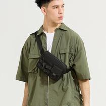 Mens crossbody bag backpack shoulder bag mens Korean version waterproof Oxford cloth travel shoulder bag casual messenger bag