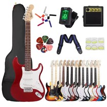 39-inch electric guitar single rocker ST series set professional-grade adult beginners entry-level electric guitar playing instrument direct sales