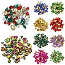 Sew Rhinestone Crystals Gold Claw ) Stones Crystals Crafts D