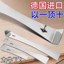 German wooden door cover multi-functional crowbar woodworking decoration nail remover beehive scraper stainless steel scraper crowbar
