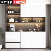 Wine cabinet storage cabinet integrated wall-mounted sideboard cabinet wall-mounted high cabinet integrated modern simple light luxury living room restaurant home