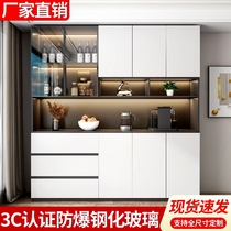 Wine cabinet storage cabinet integrated wall cabinet clever helper sideboard wine cabinet integrated wall cabinet floor standing wall cabinet simple home guest