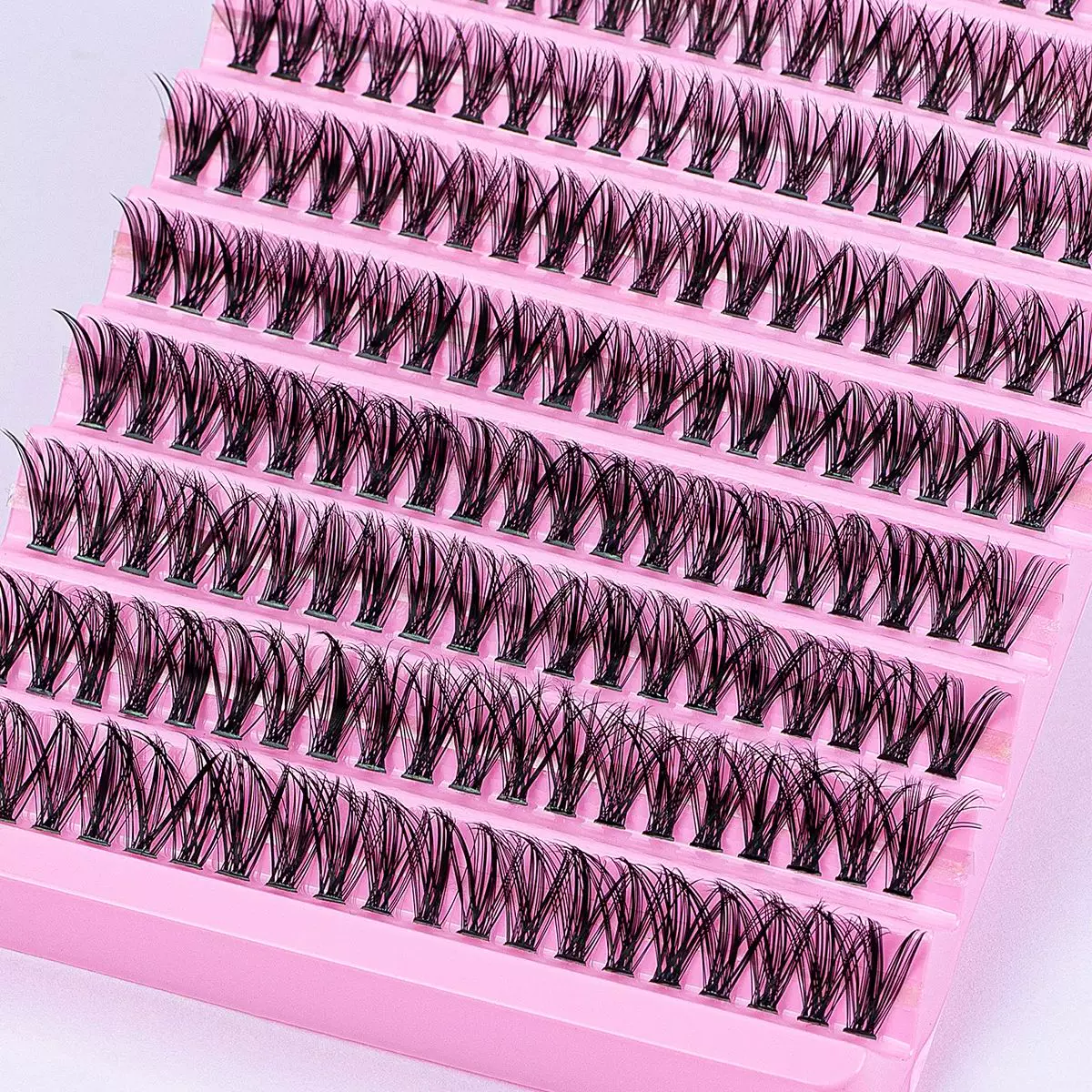Набор для накладных ресничек EYLASH 200 шт. Индивид. ресницы, кластер