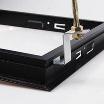 Honeycomb large board conversion frame black and white thickened integrated ceiling conversion frame 30X30X60 bathroom heater lamp frame bee)