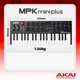 Yajia/Akai Office Direct Business ｜ MPK Mini Plus 37 MIDI -клавишная аудио -последовательность контроллера Strike Pad