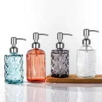 1pc Metal Head Bathroom Liquid Soap Dispenser Toilet Hand