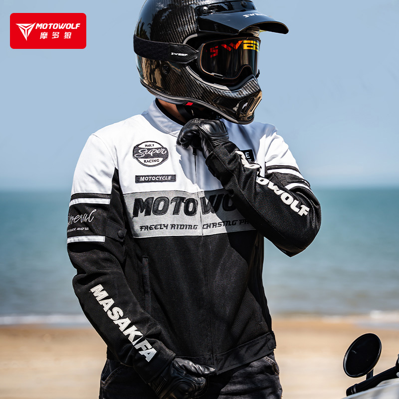 摩多狼夏季夹克：骑行服界的清凉守护神，机车骑士的必备神器！