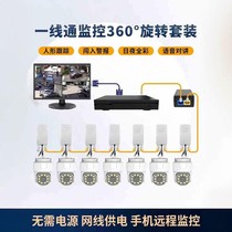 Monitor complete set of equipment accessories Monitor store commercial high-definition wired series set camera video recorder