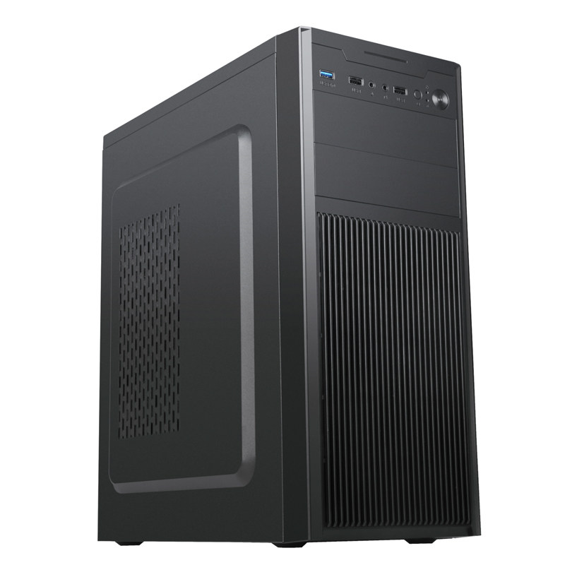 Совершенно новый настольный компьютер Shangchao 5 3.0 black с воздушным охлаждением, блок питания, корпус без дна, ATX / MATX / USB3.0