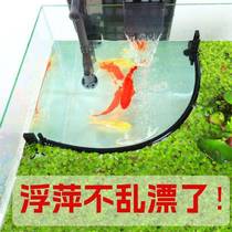 Duckweed blocker fish food feeding circle feeder aquarium fish food feeder buoyancy feeder purifying aquatic plants