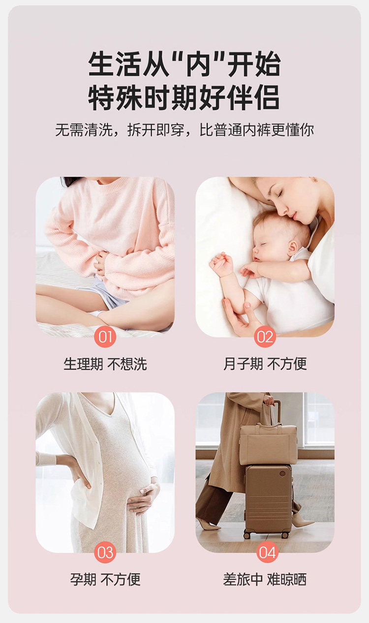 一次性内裤女产妇月子孕妇期专用纯棉无菌剖腹产后高腰大码200斤 — 19
