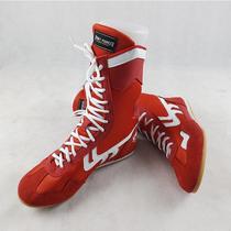 Shoes boxing training fighting wrestling high-top Sanda competition fighting professional mens and womens boots boys wrestling fitness martial arts