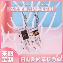 Schoolbag small pendant jewelry popular keychain pendant for women exquisite acrylic new tag creative cartoon variety