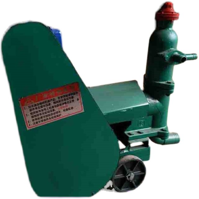 Extreme speed single cylinder mud pump, tunnel construction single cylinder grouting pump, supporting mixer grouting pipe