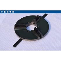 Factory direct sales 300 large through hole positioner chuck high precision welding chuck machine tool special chuck