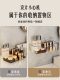 Bathroom Storage Rack, No-Drill Wall-Mounted Toilet Washbasin Skincare Product Storage Rack