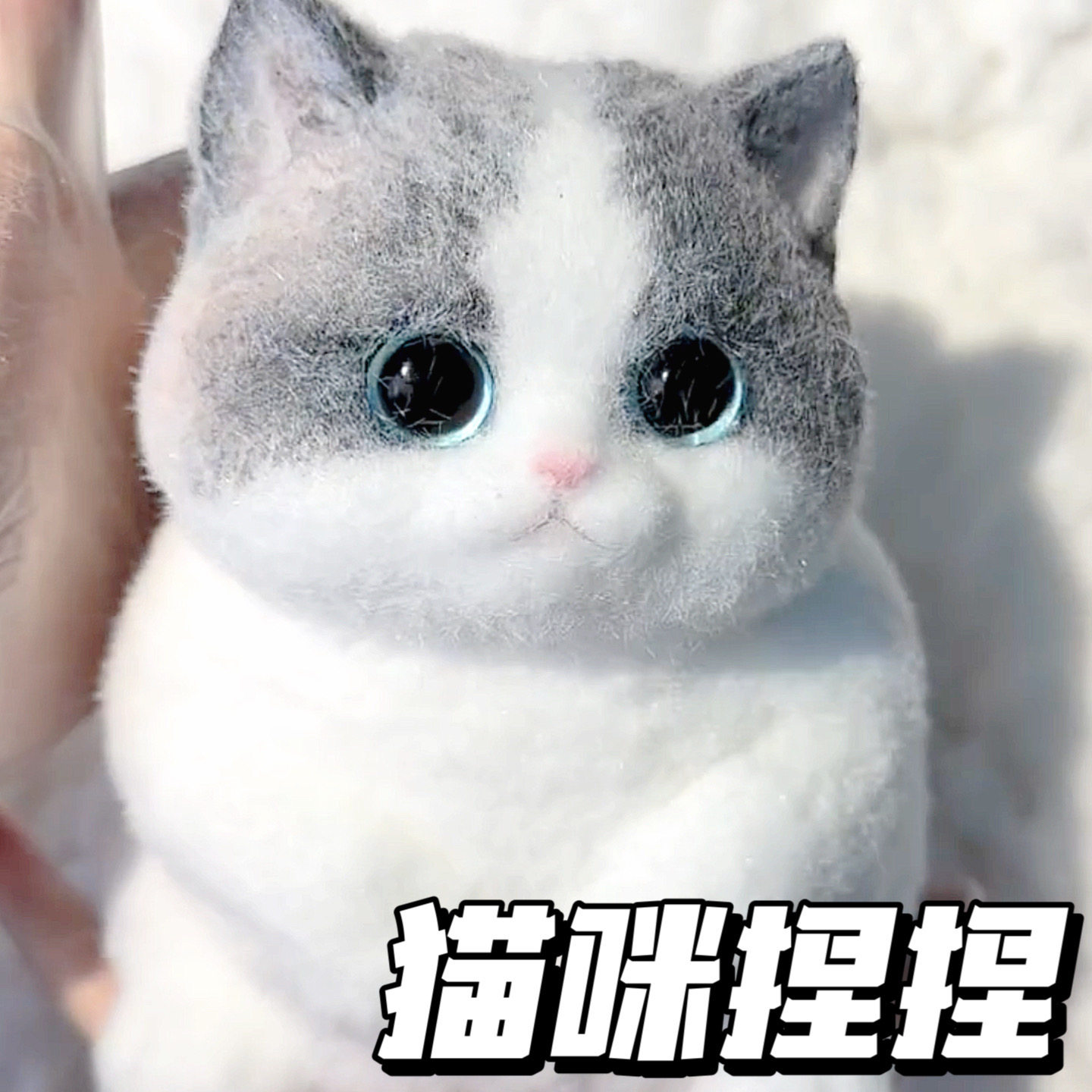 †癒漓猫† 超大猫咪捏捏乐：萌宠级解压神器，治愈系摆件，儿童礼物首选！-捏捏乐