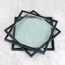 Customized sound insulation and thermal insulation coating low_e office partition wall doors and windows double-layer multi-layer bending hollow tempered glass