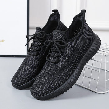 2025 Spring New Coconut Men's Shoes Running Work Shoes Breathable Soft Sole Casual Versatile Korean Style Shoes for Men