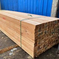 Construction site construction square beam sleeper support template wood jump wood HHU board wood keel bridge pine strip logs on demand