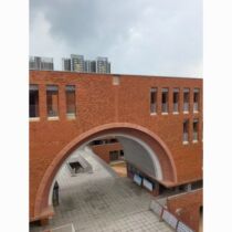 Clear brick wall red brick sintered brick outdoor garden courtyard permeable brick sidewalk mud brick outdoor long strip brick