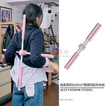 Lu Yuxiaos same style correction 2024 my girls body stick to open shoulders and open back artifact hunchback cross