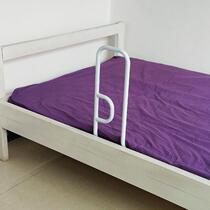 White handrails to help the elderly get up bedside guardrails to keep warm and wrenches to help them get up at night. Tools are fixed and installed.