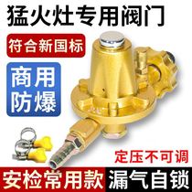Fire stove non-adjustable constant pressure valve leakage self-closing valve security inspection fire stove special valve explosion-proof pressure reducing valve