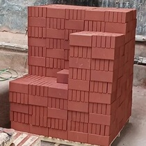 Sidewalk bricks non-slip clay fired bricks porous clear water bricks villa pressure-resistant wall bricks square solid floor tiles