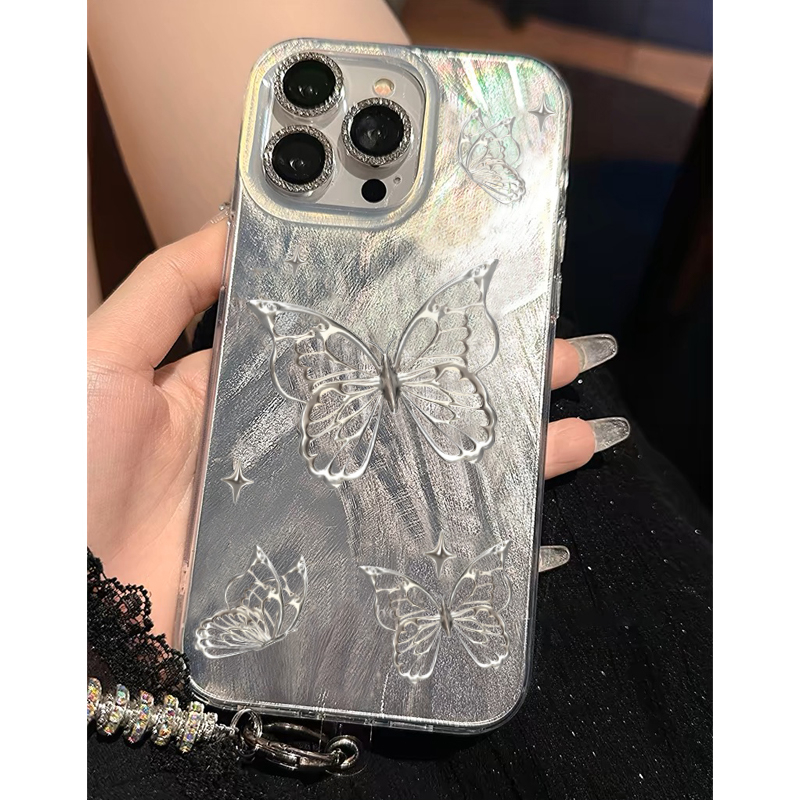 Butterfly is suitable for iphone15promax phone case iPhone 14xrs Huawei Pura70mate604nova OnePlus OPPO12 Redmi K70_voghion.com