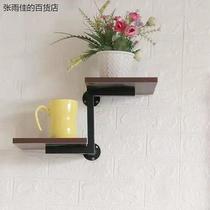 Nail wall flower rack wall hanging storage rack shelf punch flower rack living room bedroom creative wall decoration partition rack