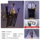 Halloween Decoration Glowing Female Hanging Ghost Ornament Outdoor Courtyard Horror Prop Hanging Decoration Scene Setup Costume Hanging Decoration