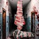 Halloween Decoration Props Blood-Stained Cloth Inflatable Horror Ornaments Outdoor Haunted House Escape Room Decoration