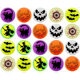 Halloween Glow-In-The-Dark Bouncy Balls Children's Toys Pumpkin Bat Eyeball Balls Party Activities Kindergarten Gifts