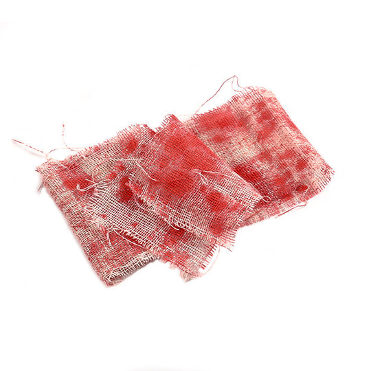 Halloween Decorative Blood Cloth Blood Bandage Warning Line Isolation Belt Haunted House Secret Room Script Killing Scene Layout Props