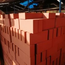 Clear water red brick wall brick Clear water brick construction Sintered shale brick Right angle brick Exterior wall brick Clay brick