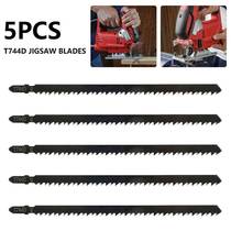 5Pcs Jigsaw Blades HCS T744D Jig Saw Blades For Fast Cutting