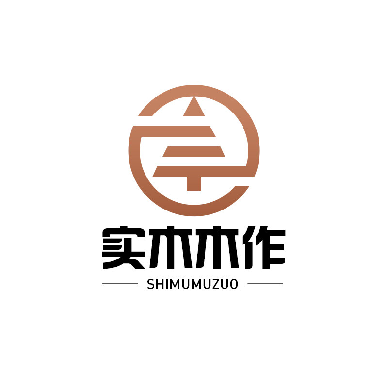 实木木作的LOGO
