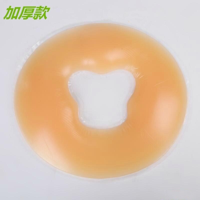 Силиконовая лежачая подушка салон красоты утолщенная латексная лежачая подушка подушка для лица косметическая кровать массажная подушка для лица подушка с нескользящим отверстием подушка