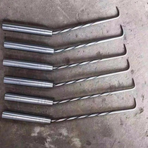 Kunming Xiaobanqiao tie hook pile core steel tie hook tapered handle tie hook steel hook knock-resistant wire hook