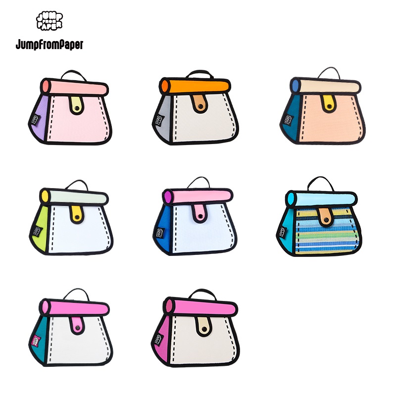 JumpFromPaper蛋糕包二次元2D漫画包斜挎包送女友生日礼物JFP