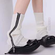 Piles of calf covers winter boot covers womens boot leg socks fat leg autumn and winter snow socks warm leg covers