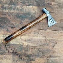 Acier pur hache forgé avec hache Chopped Tomahawk Tomahawk Tomahawk Hammer Home Axe Woodwork Axe Petty Main Axe