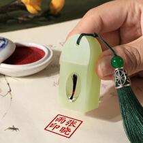 Baby fetal hair stamp souvenir production diy fetal hair pen customized newborn fetal hair umbilical cord full moon hundred days set