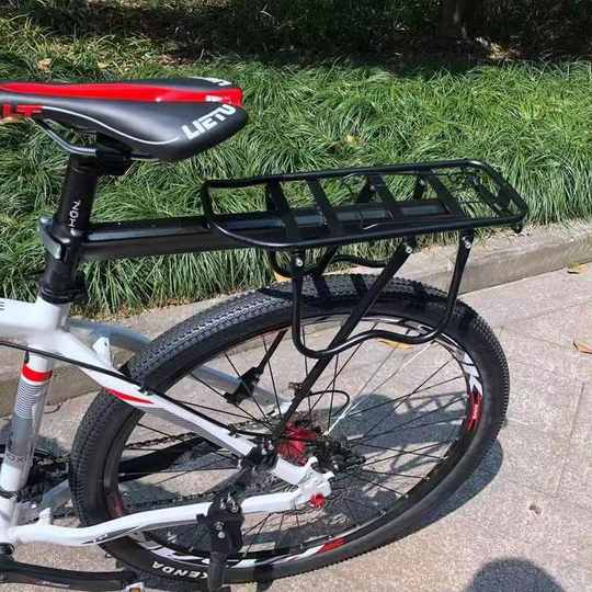 Багажник на заднее сиденье для горного велосипеда, быстросъемный задний багажник для велосипеда, багажник с пилотом, багажник, велосипедное снаряжение, велосипедные аксессуары